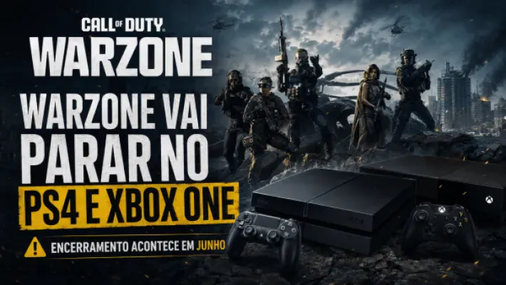 Warzone encerra suporte para PS4 e Xbox One em junho