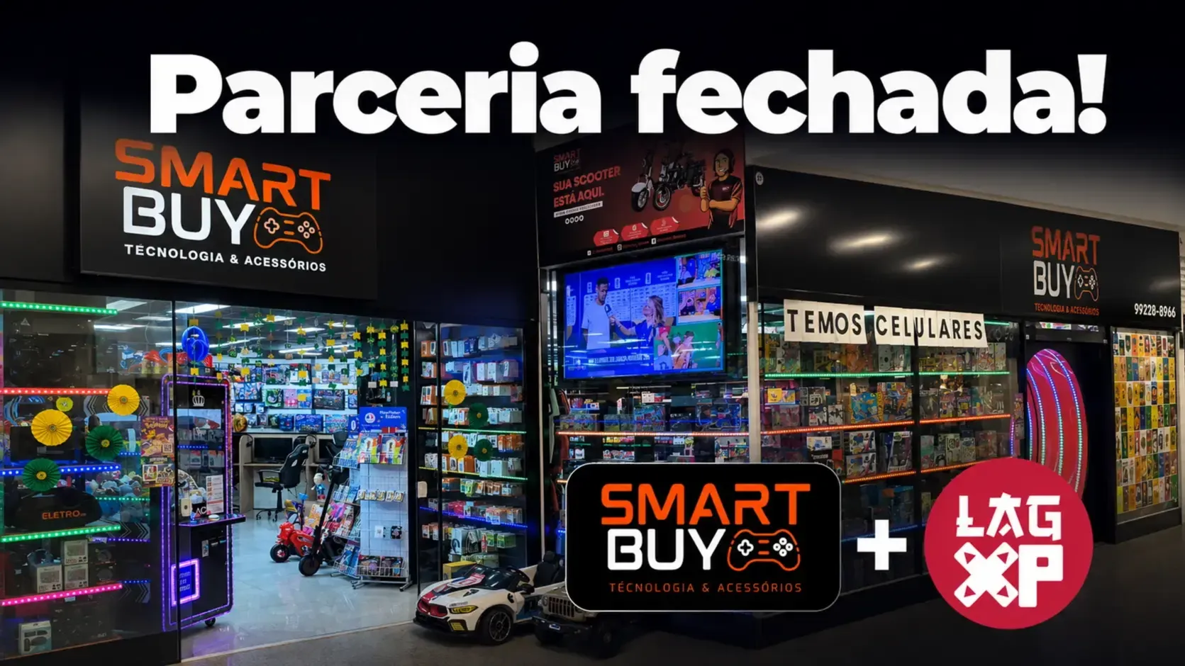 LAG XP e SmartBuy firmam parceria para impulsionar o eSports em Aracruz