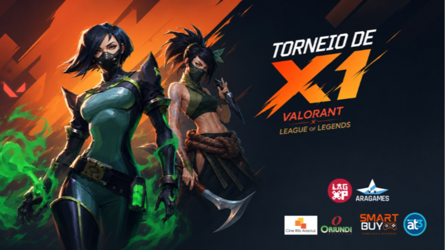 LAG XP promove torneios de X1 de Valorant e League of Legends em Aracruz neste fim de semana