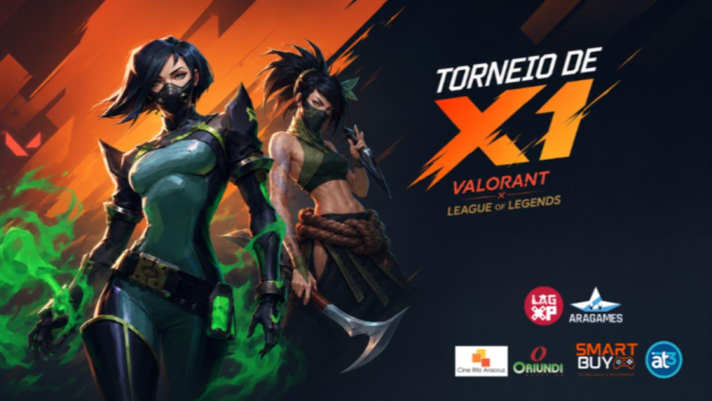 LAG XP promove torneios de X1 de Valorant e League of Legends em Aracruz neste fim de semana
