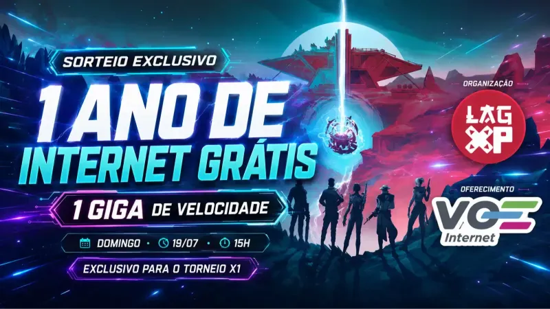 VOE INTERNET - SORTEIO 1 ANO DE INTERNET GRÁTIS