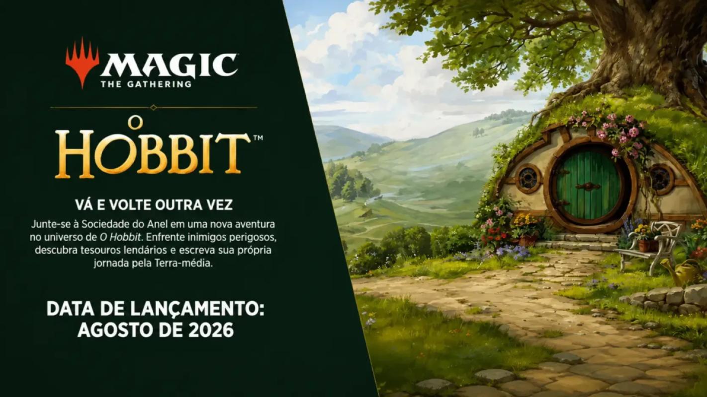 O Hobbit ganha coleção especial de Magic: The Gathering com Bilbo e Smaug
