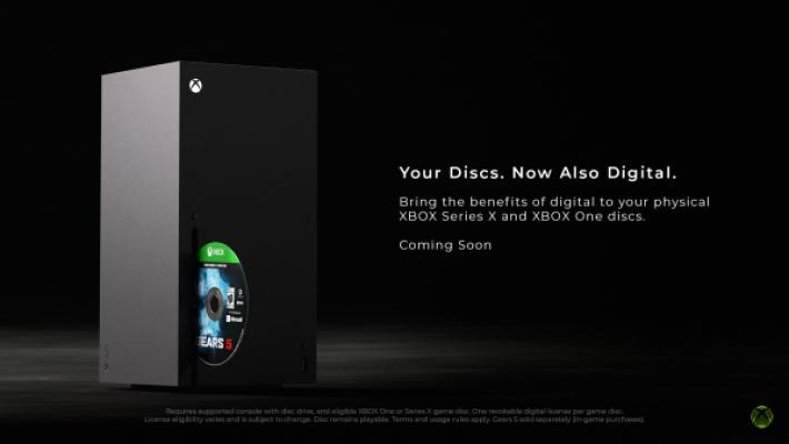 Xbox vai transformar jogos físicos elegíveis em licenças digitais