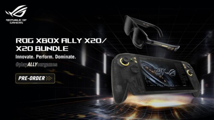 ROG Xbox Ally X20 com OLED entra em pré-venda por US$ 1.299