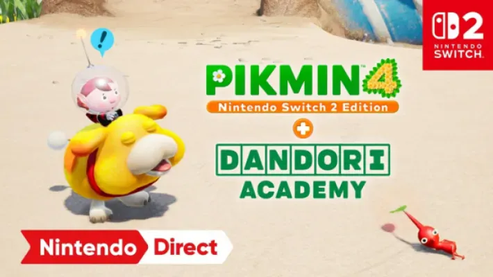Pikmin 4 ganha edição Switch 2 com Dandori Academy e comandos de voz para Oatchi