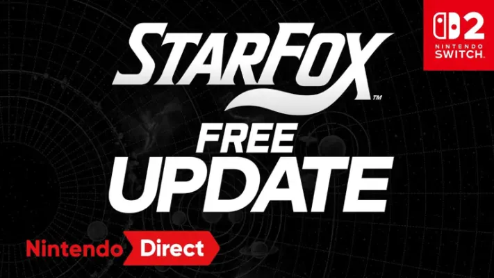 Star Fox no Switch 2 ganha update gratuito com split-screen 4 jogadores em 29 de setembro