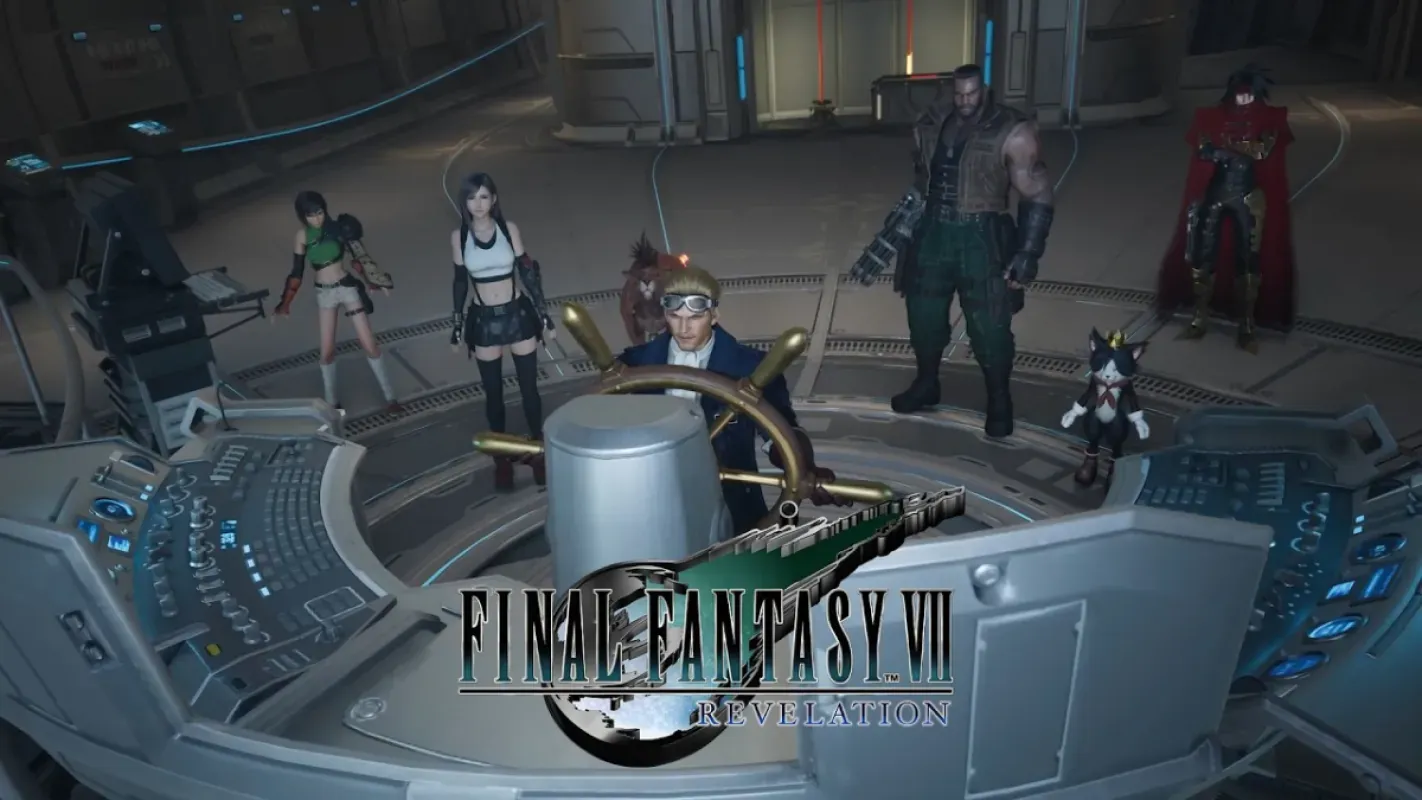 Final Fantasy VII Revelation: cena oficial com Vincent, Cid e aliados