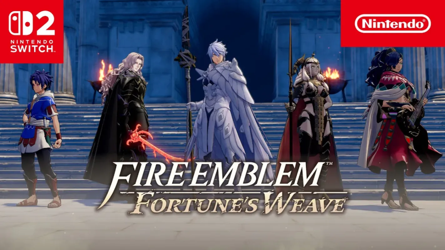 Fire Emblem: Fortune’s Weave — arte oficial de lançamento no Switch 2