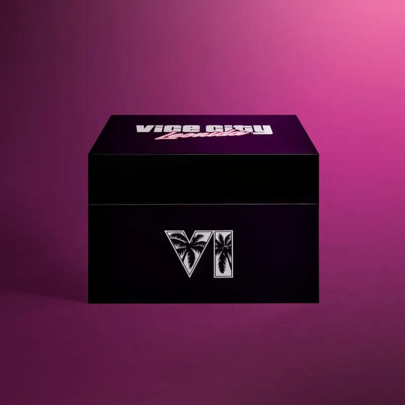 Caixa fechada da GTA VI Vice City Collection