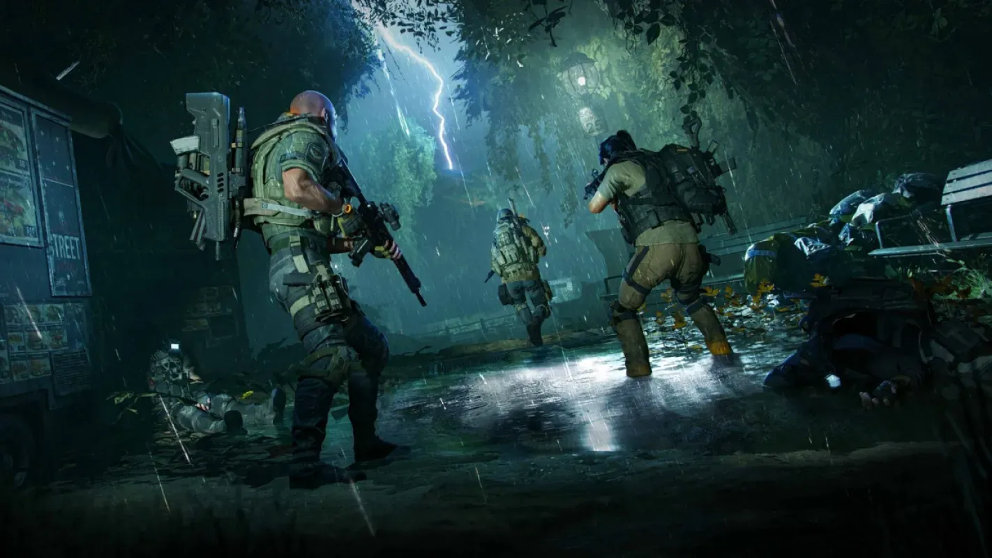 Cena de combate em Tom Clancy's The Division 2