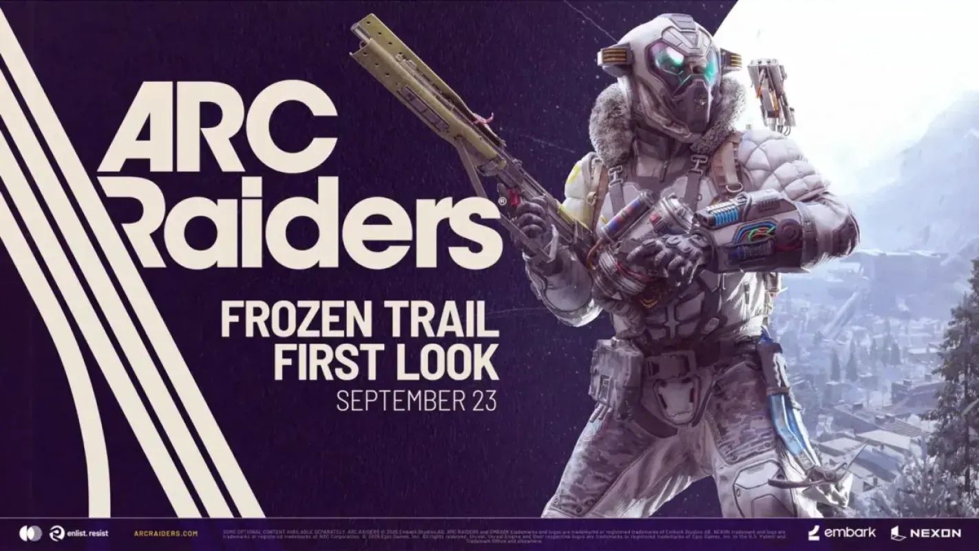Frozen Trail: Arc Raiders revela Pendola Pass, três novas ARC, Fragata e Posto Avançado