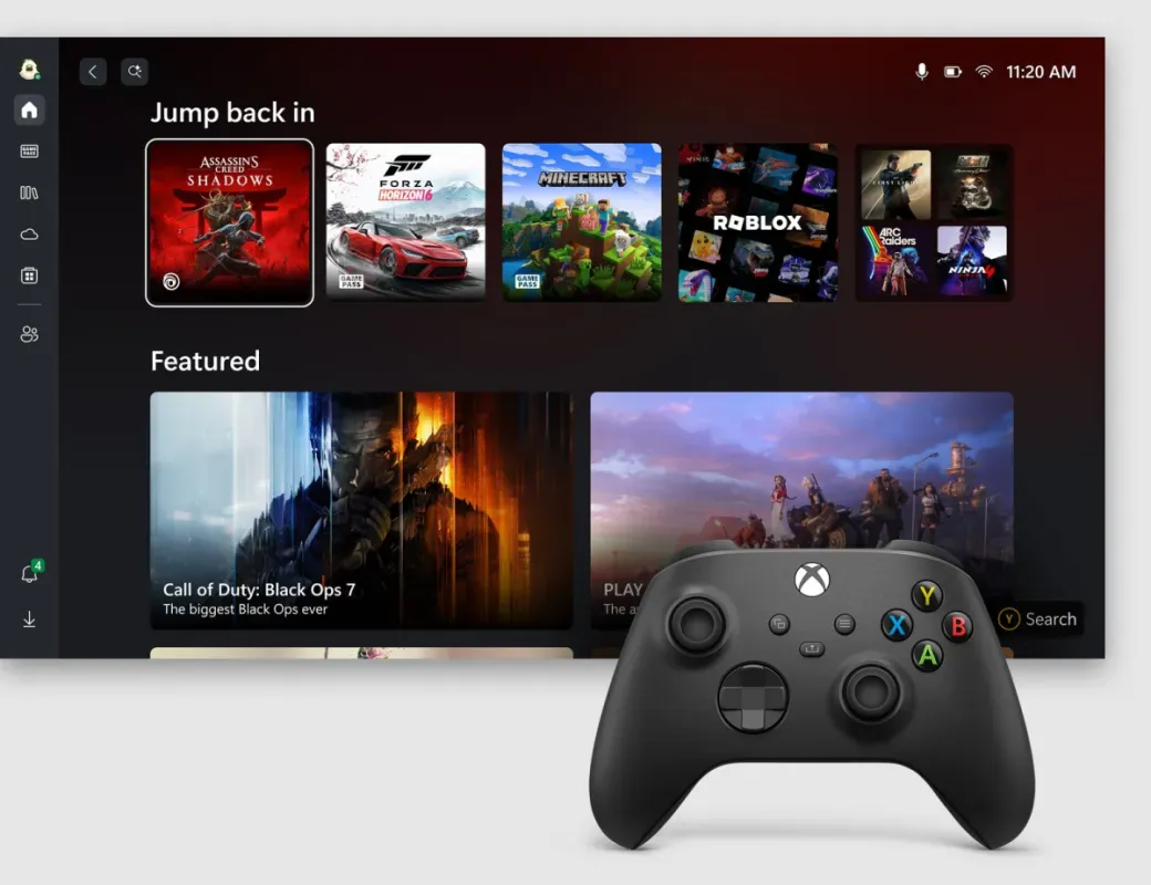 Aplicativo do Xbox para PC, onde a Conquista Mítica apareceu