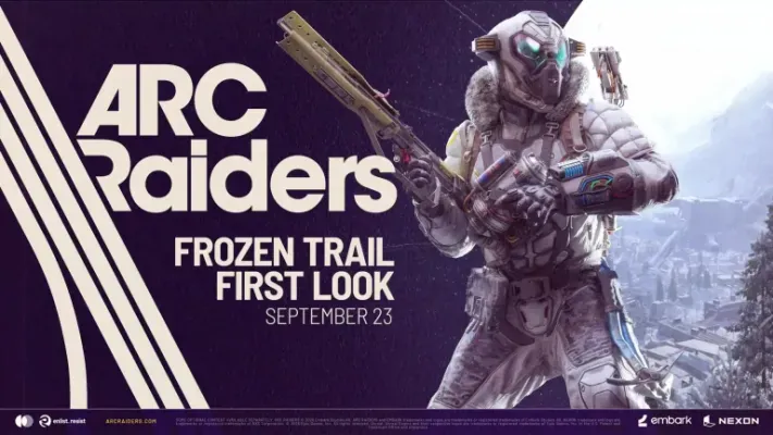 Frozen Trail: Arc Raiders revela Pendola Pass, três novas ARC, Fragata e Posto Avançado