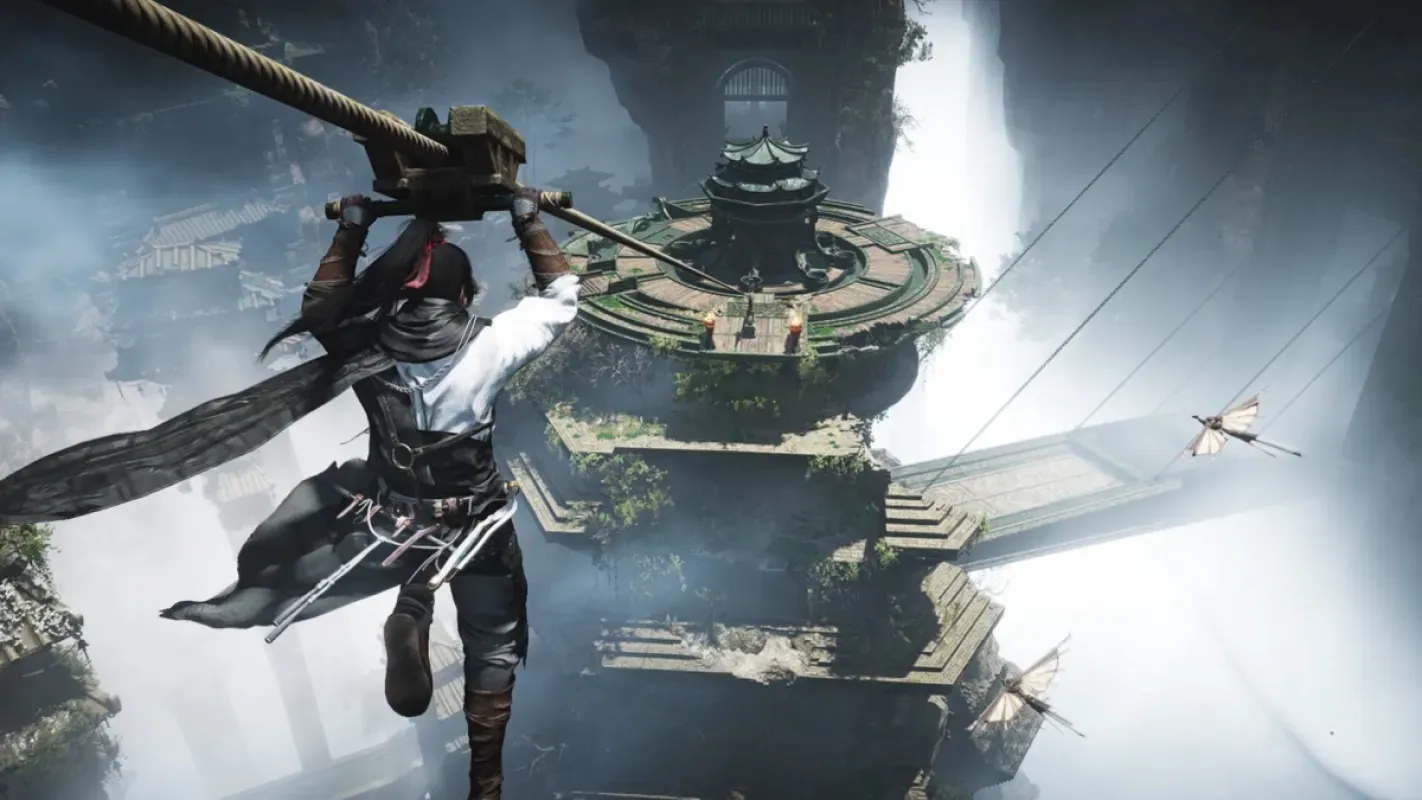 Cena de Where Winds Meet, RPG publicado pela NetEase