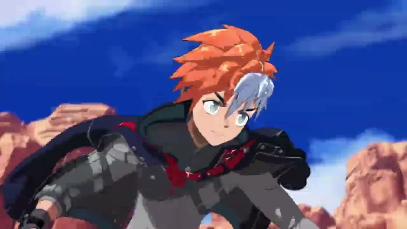 Protagonista de Armed Fantasia em cena do trailer oficial