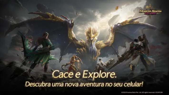 Monster Hunter Outlanders chega aos celulares em 29 de outubro