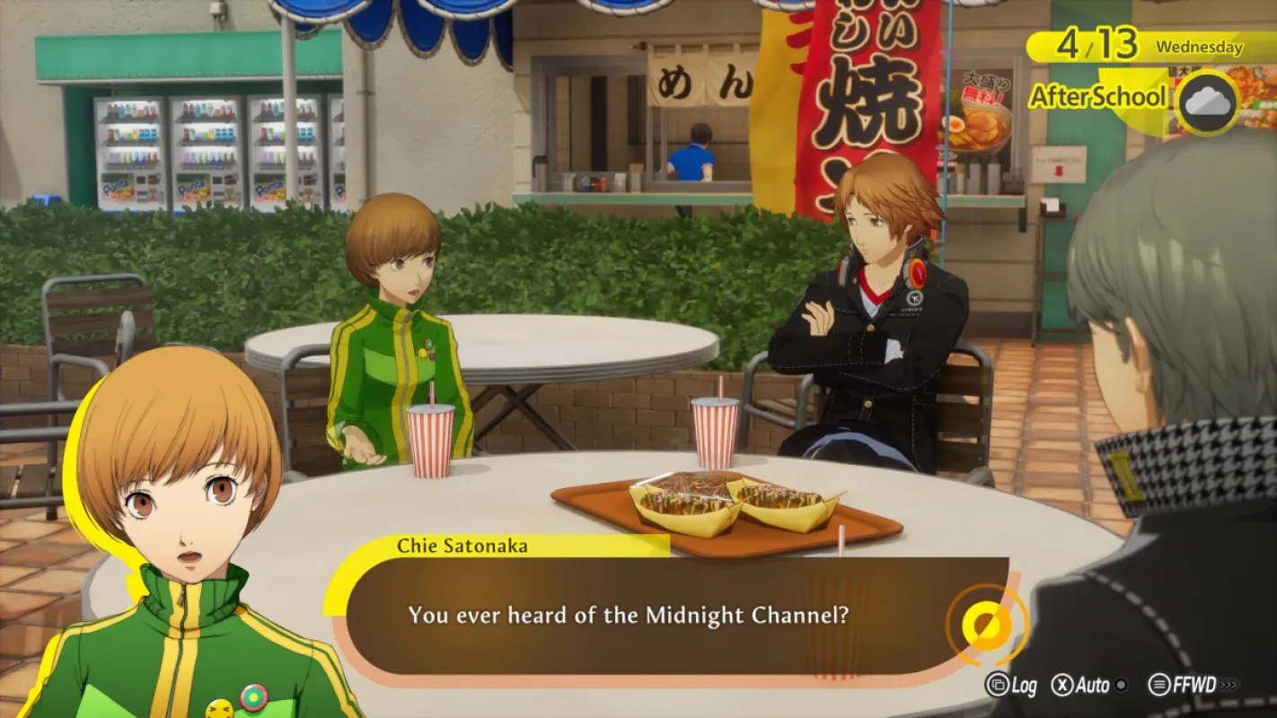 Cena de Persona 4 Revival, um dos jogos jogáveis no estande da SEGA na BGS 2026
