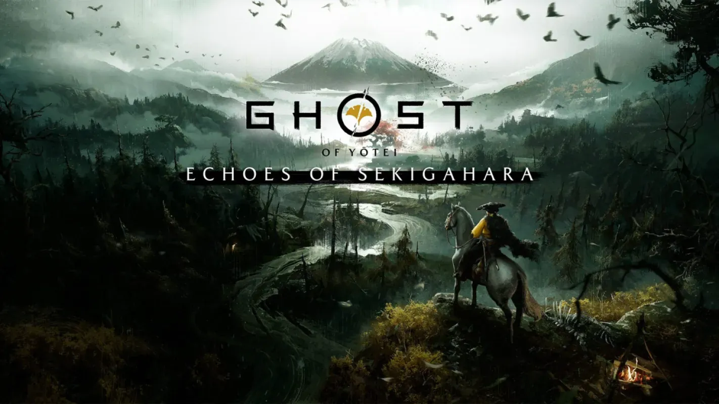 Arte da expansão Ecos de Sekigahara de Ghost of Yōtei