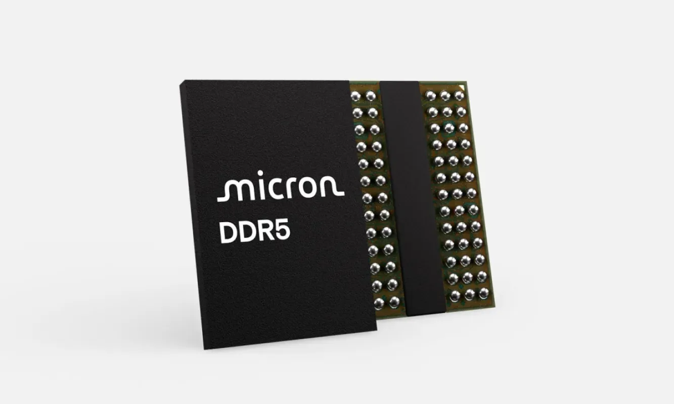 Chips de memória DDR5 da Micron