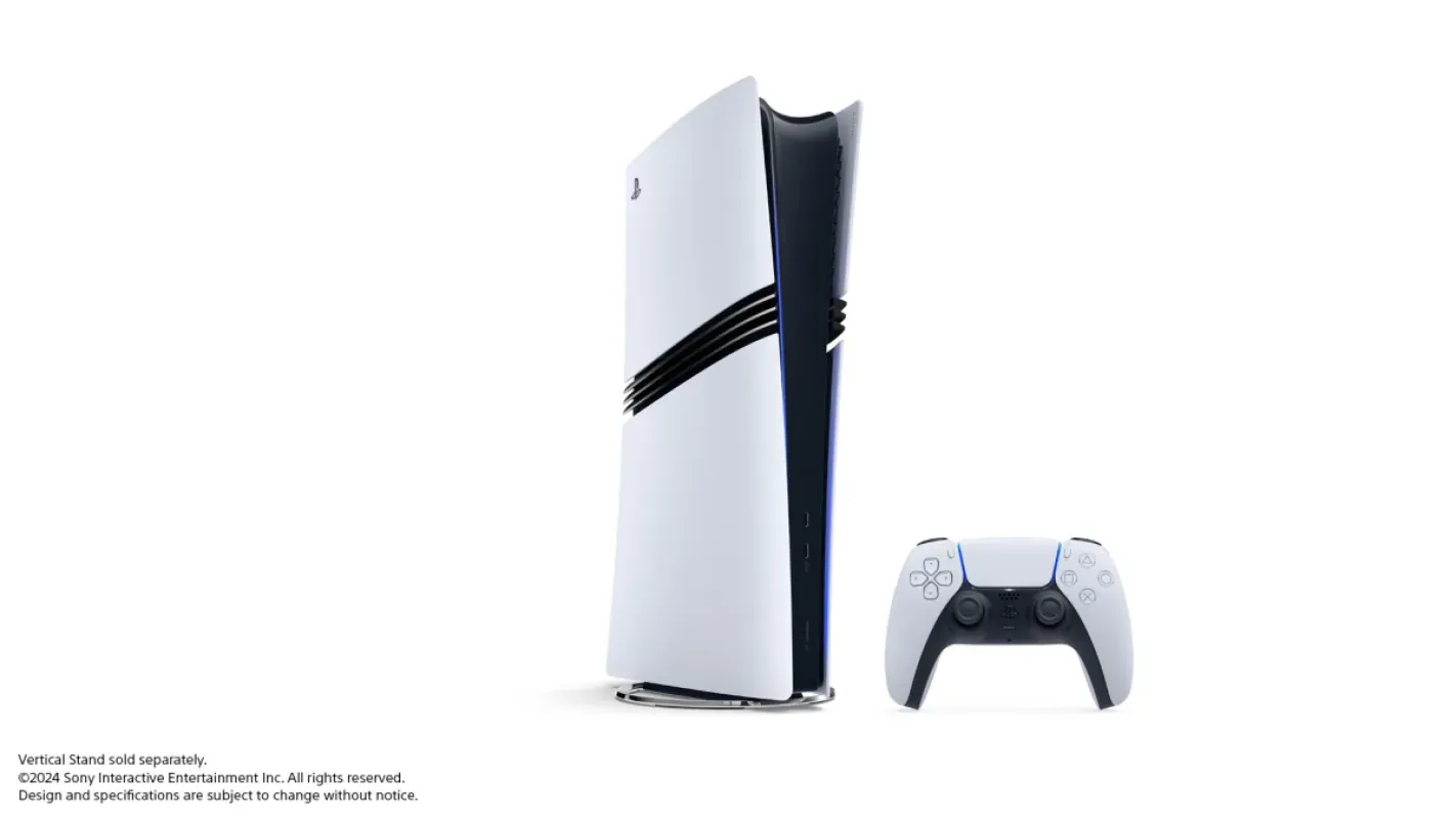 PlayStation 5 Pro em imagem oficial divulgada pela Sony