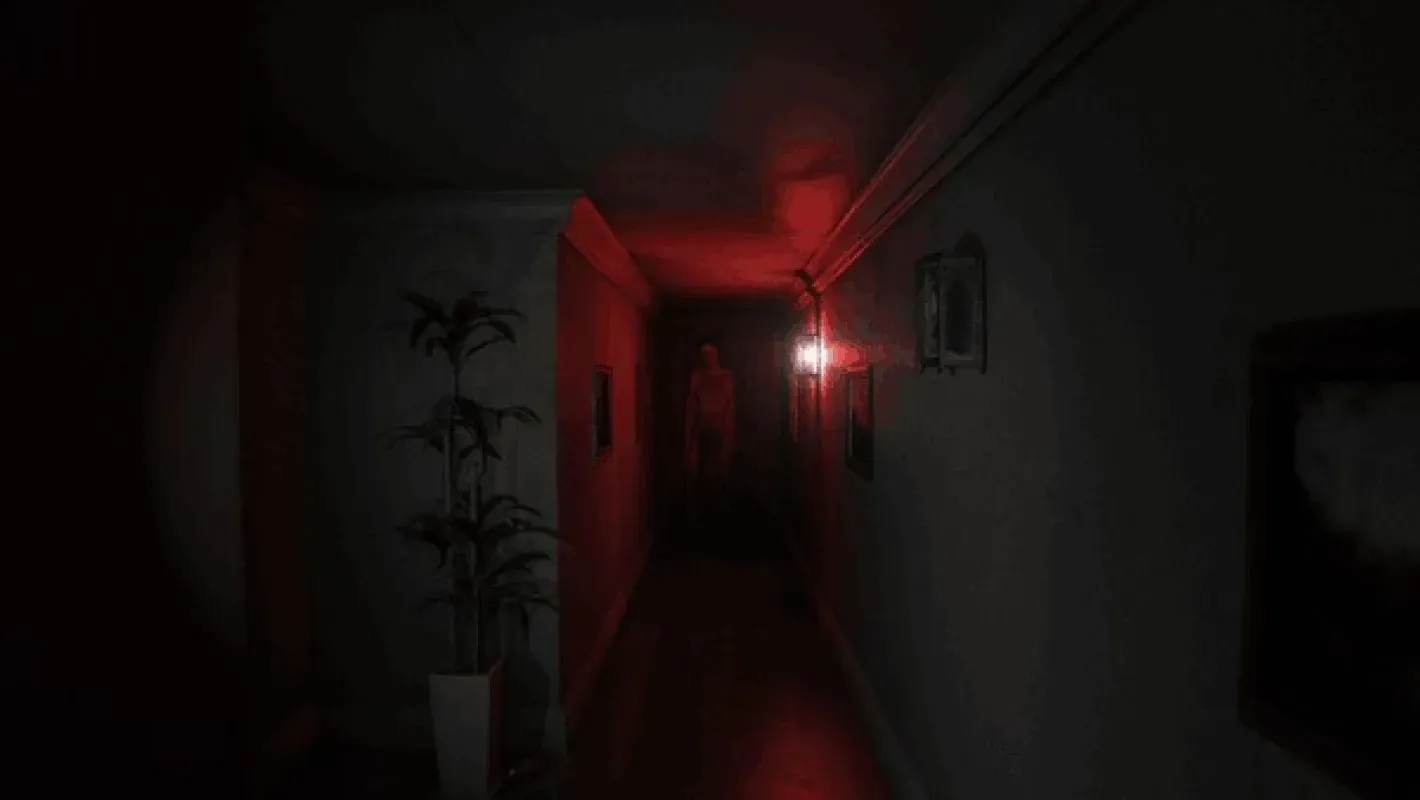 Lisa no corredor do P.T. rodando no port nativo para PC feito por fã