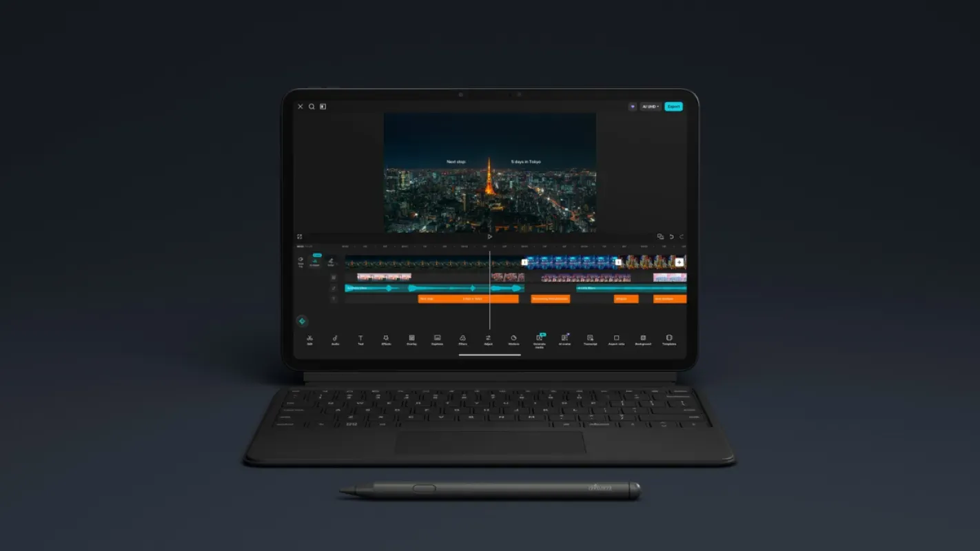 Alexa Tablet 12 Pro com Pro Keyboard e Pro Pen