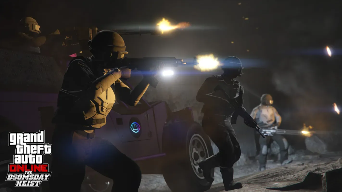 Cena de Grand Theft Auto V em Los Santos