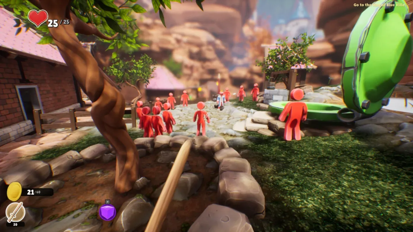 Cena de Supraland, jogo de puzzle e exploração em promoção na Steam