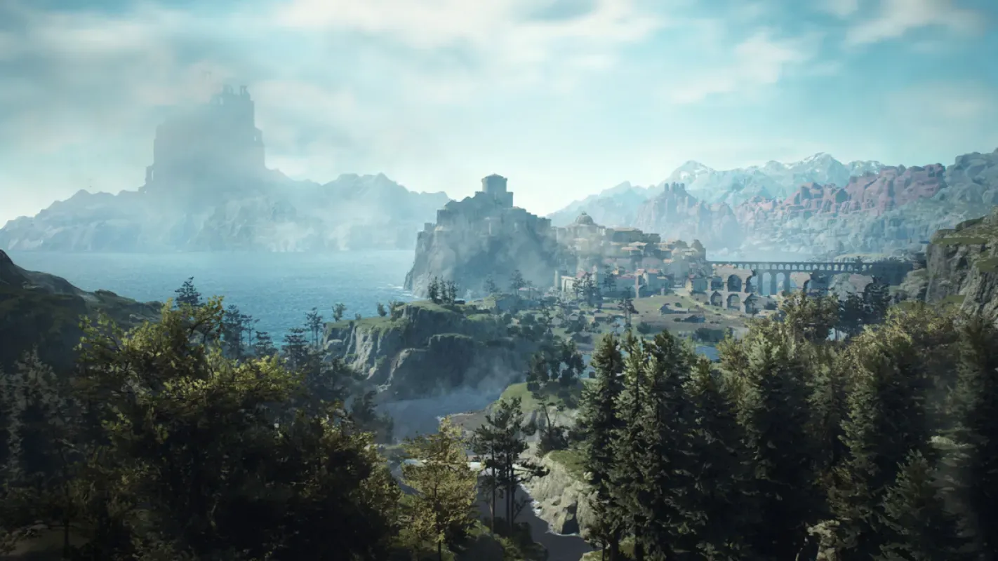 Cena de Dragon's Dogma 2, que voltou ao ranking da Steam após a expansão Dark Arisen