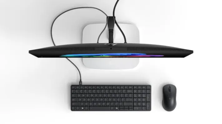 HP atualiza o EliteBoard, o PC dentro de um teclado, com chips Ryzen AI PRO 400