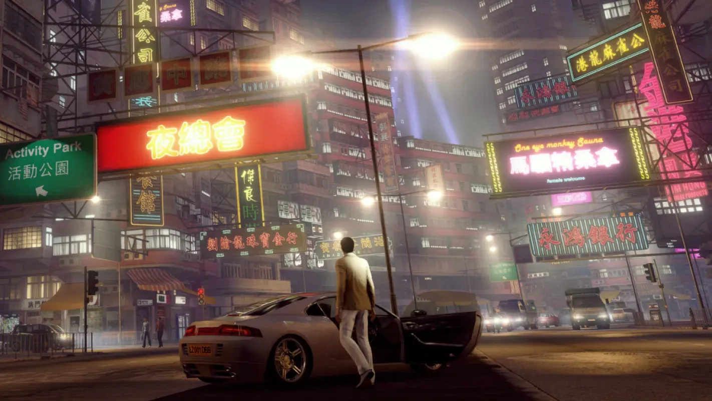 Cena de Sleeping Dogs: Definitive Edition, um dos jogos abaixo de R$ 10 na Steam