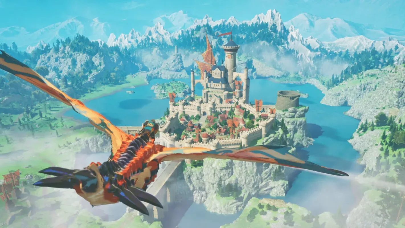 Cena de Monster Hunter Stories 3: Twisted Reflection no Nintendo Switch 2