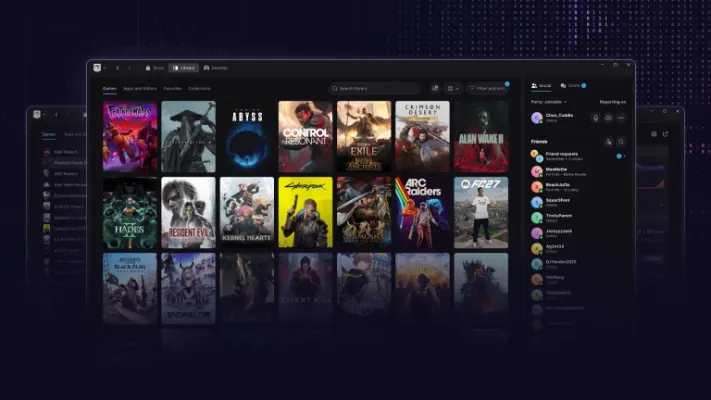 Epic libera prévia do novo launcher feito com vibe coding e com versão para Linux