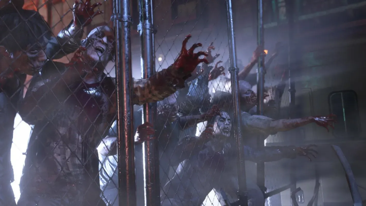 Jill Valentine enfrenta o Nemesis nas ruas de Raccoon City em Resident Evil 3