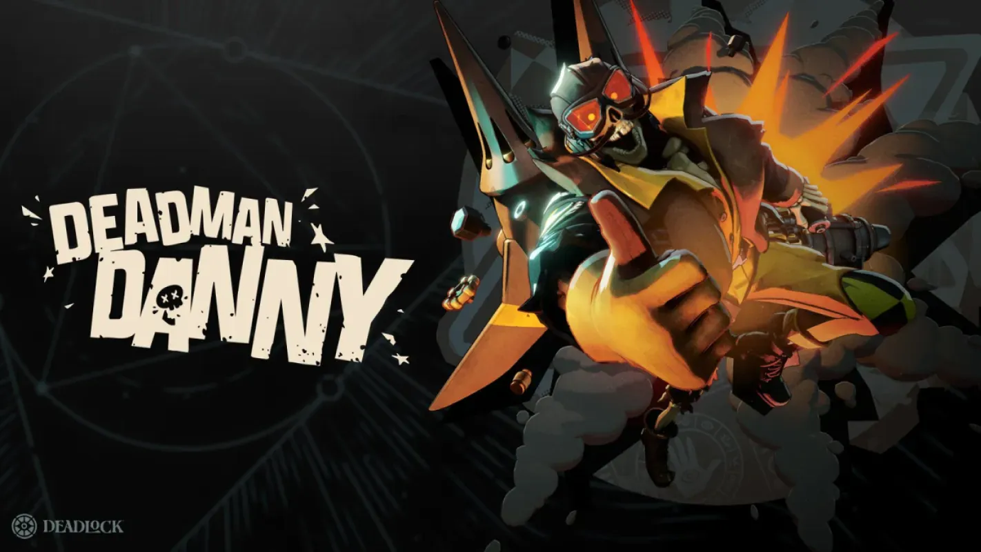 Deadman Danny, herói de Deadlock com mochila a jato e lança-foguetes