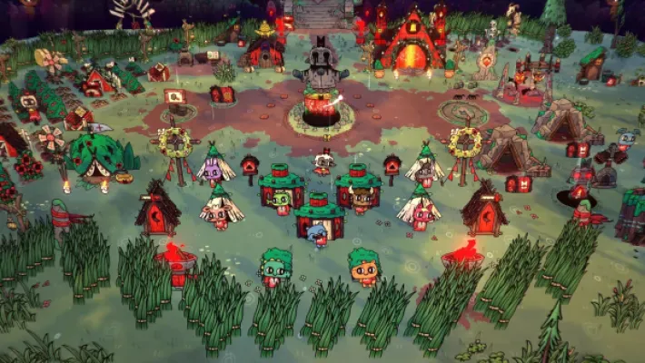 Cult of the Lamb chega ao Switch 2 em 22 de outubro com upgrade grátis