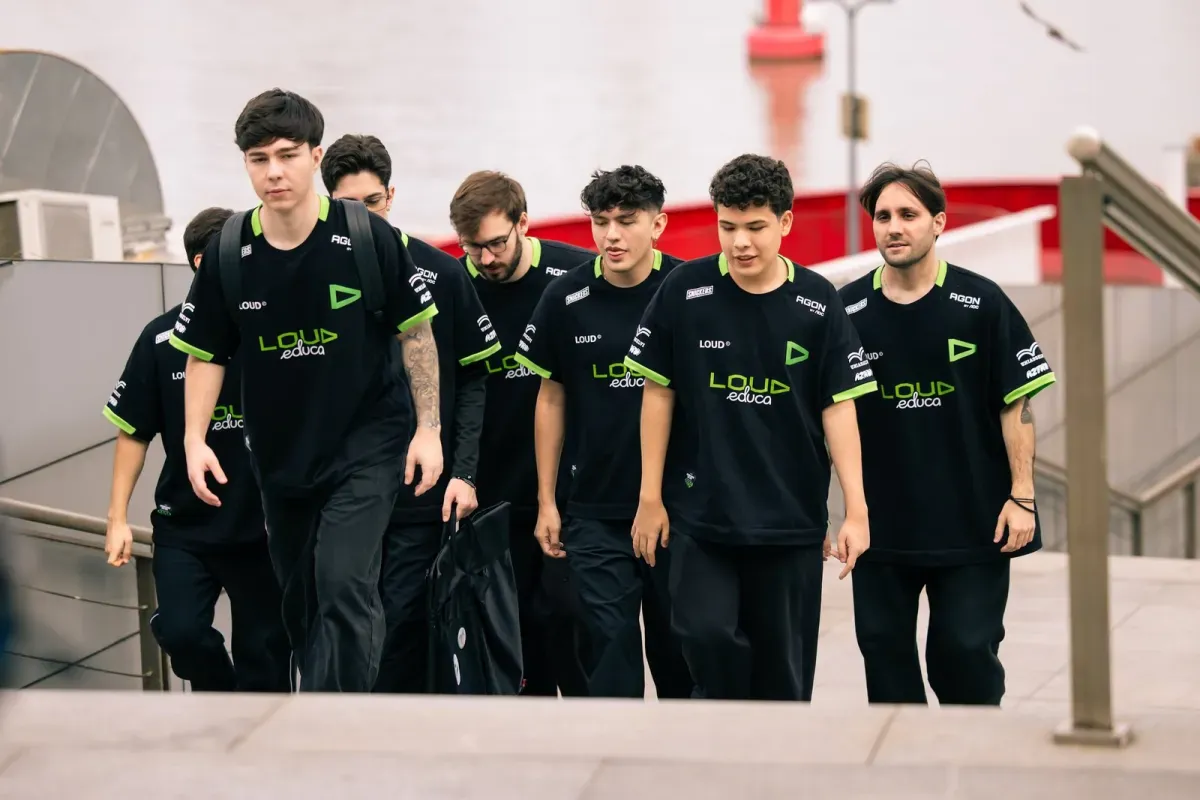 LOUD chega ao evento do VALORANT Champions 2026 em Xangai