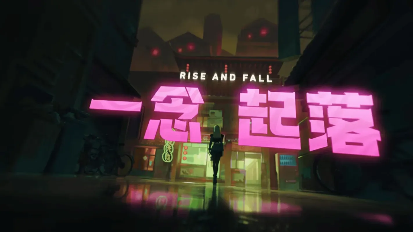 Trailer RISE AND FALL da agente Hush, de VALORANT