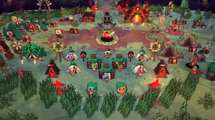 Cult of the Lamb chega ao Switch 2 em 22 de outubro com upgrade grátis
