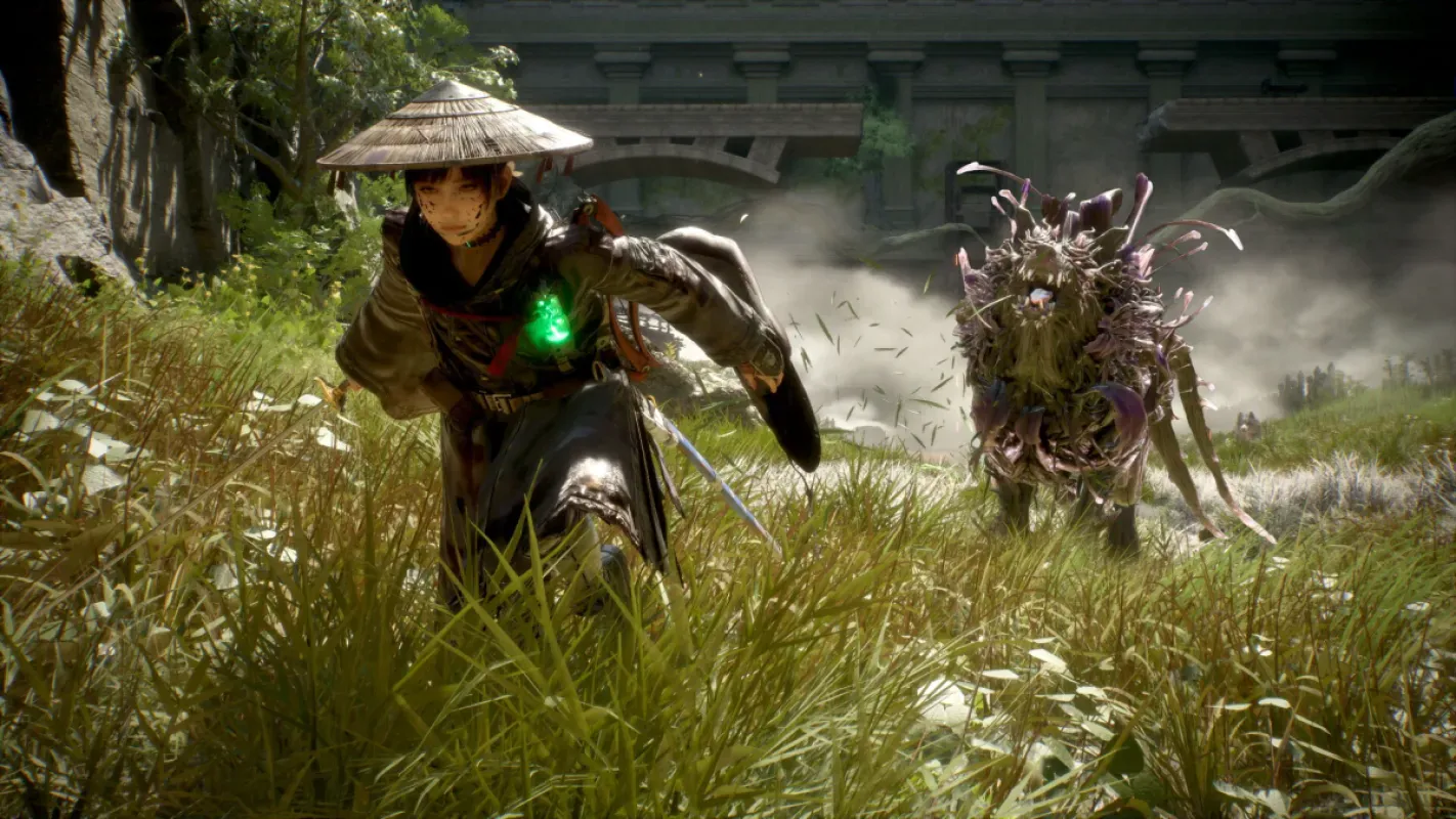 Cena de gameplay de Beast of Reincarnation, da Game Freak