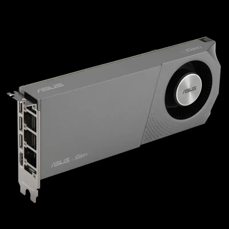 Placa de vídeo ASUS UGen Intel Arc Pro B70 32G com cooler blower de dois slots