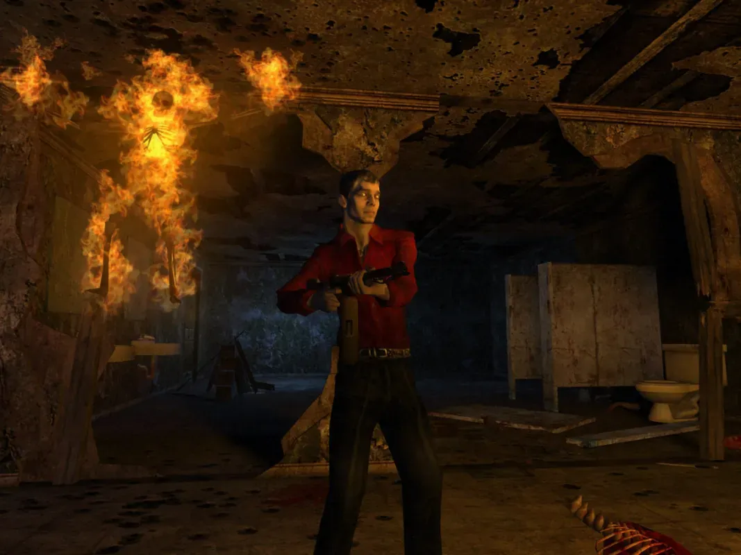 Cena de Vampire: The Masquerade - Bloodlines, RPG lançado em 2004