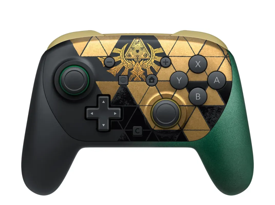 Acessório oficial da edição de 40 anos de The Legend of Zelda para Nintendo Switch 2