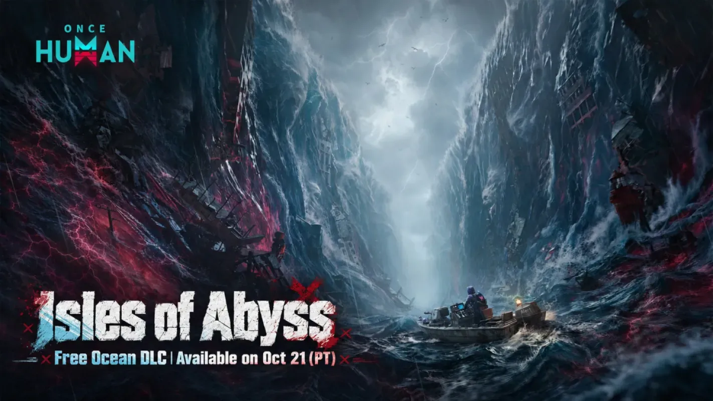Once Human leva o survival para o mar com a expansão gratuita Isles of Abyss em 21/10