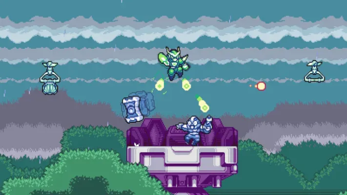 Gravity Circuit 2, sequência do indie inspirado em Mega Man, ganha demo no Steam