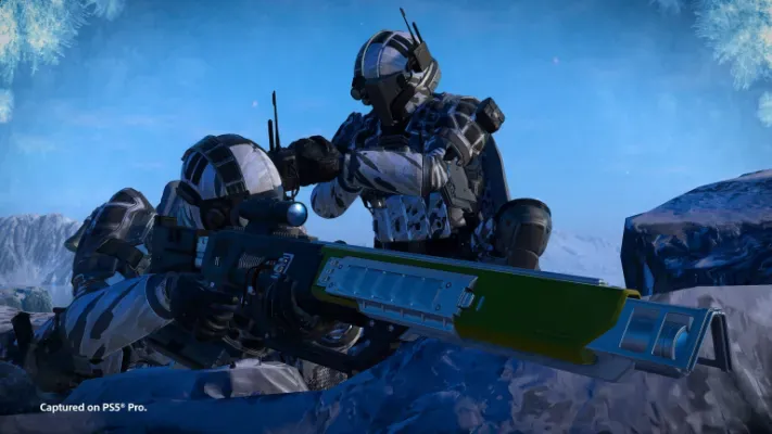 Helldivers 2 recebe bônus de guerra Alcance da Autoridade com armas de longo alcance