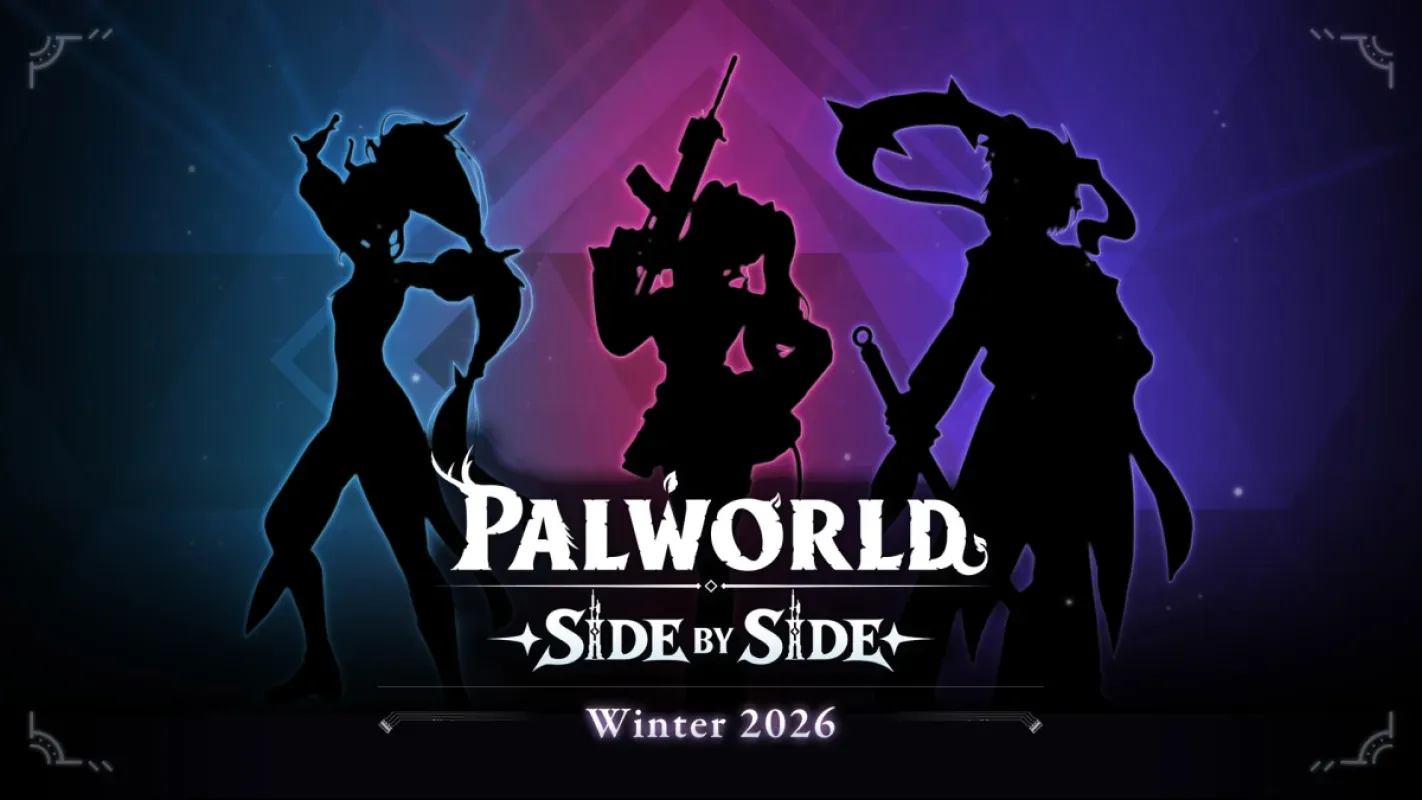 Palworld anuncia atualização Side by Side para o inverno de 2026 e revela os favoritos dos fãs