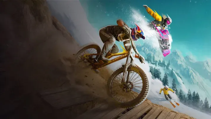 Riders Republic chega ao Switch 2 em 9 de dezembro e ganha Modo Offline