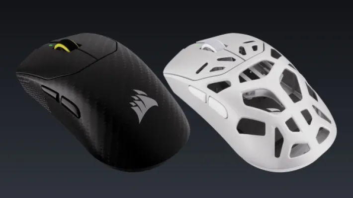 Corsair lança mouses Sabre V3 Pro PureVector com DPI por direção e versão de magnésio