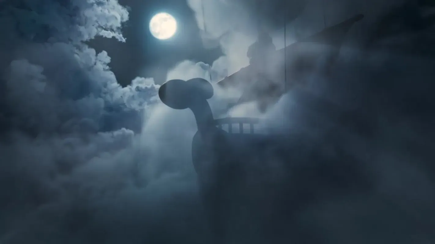 Going Merry surgindo na neblina no teaser oficial da colaboração entre Fortnite e One Piece